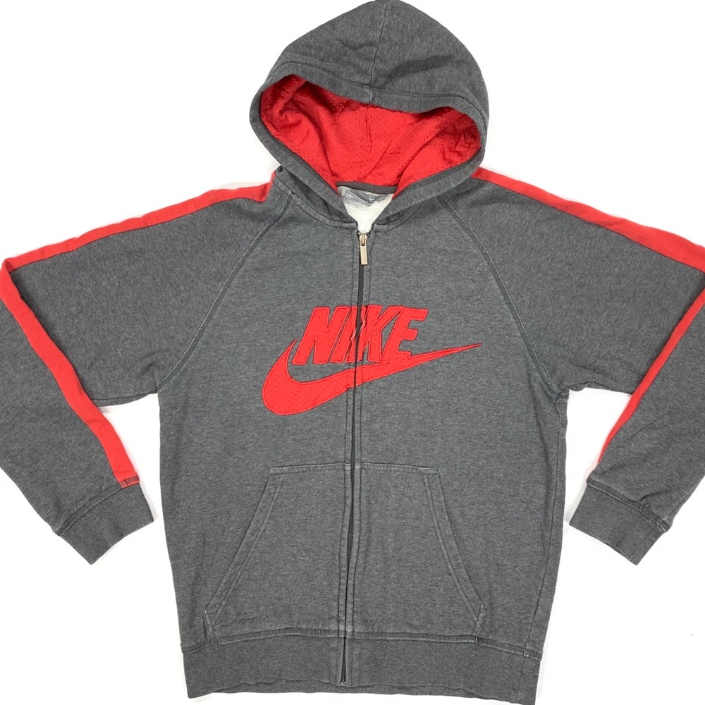 VTG Nike Center Swoosh Hoodie Spell Travis Scott S